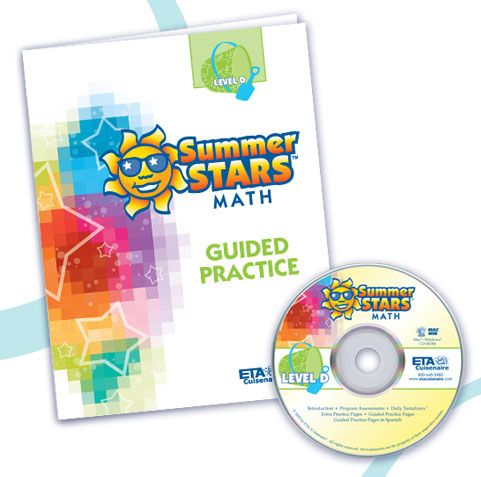 Summer Stars student workbook and CD label